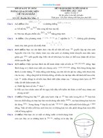 Bộ Đề Thi Toán Vào 10 TPHCM Năm 2022-2023 Có Lời Giải Chi Tiết (Bộ 1)