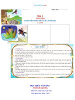 Giáo Án Môn Văn 6 Bài 1: Truyện Sách Cánh Diều