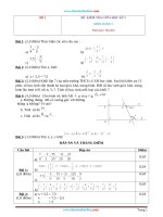 Bộ Đề Kiểm Tra Giữa Học Kỳ 1 Toán 7 Năm 2020-2021 Có Đáp Án
