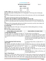 Giáo Án Toán Lớp 1 Sách Cánh Diều Tuần 31