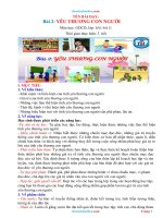 Giáo Án GDCD 6 Kết Nối Tri Thức Bài 2: Yêu Thương Con Người