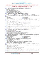 Bài Tập Trắc Nghiệm Sử 11 Bài 20: Chiến Sự Lan Rộng Ra Cả Nước, Cuộc Kháng Chiến Của Nhân Dân Ta Có...