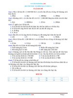 Trắc Nghiệm Địa Lí 6 Bài 3: Tỉ Lệ Bản Đồ Có Đáp Án