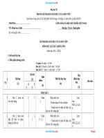 Kế Hoạch Giáo Dục Lịch Sử 6 Sách Kết Nối Tri Thức