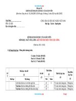 Kế Hoạch Giáo Dục Ngữ Văn 6 Sách Kết Nối Tri Thức