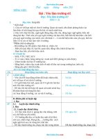 Giáo Án Tiếng Việt Lớp 2 Tuần 13 Sách Chân Trời Sáng Tạo