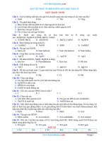 Bài Tập Trắc Nghiệm Hóa 8 Bài 37 Axit-Bazơ-Muối Có Đáp Án