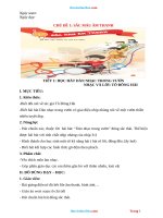 Giáo Án Âm Nhạc Lớp 2 Kết Nối Tri Thức Học Kỳ 1 Rất Hay