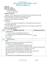 Giáo Án Toán 2 Tuần 18 Sách Chân Trời Sáng Tạo