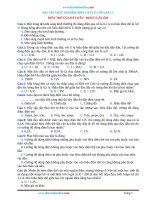 Trắc Nghiệm Lý 9 Bài 2 Có Đáp Án: Điện Trở Của Dây Dẫn-Định Luật Ôm