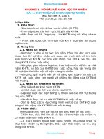 Giáo Án Khoa Học Tự Nhiên Môn Vật Lí 6 Cả Năm Sách Kết Nối Tri Thức Phương Pháp Mới