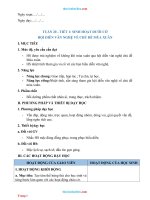 Giáo Án Môn Hoạt Động Trải Nghiệm Lớp 2 Cánh Diều Học Kỳ 2 File Word