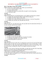 Hệ Thống Câu Hỏi Môn Khoa Học Tự Nhiên 6 Sách Chân Trời Sáng Tạo Có Lời Giải