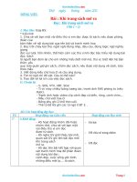 Giáo Án Tiếng Việt Lớp 2 Tuần 15 Sách Chân Trời Sáng Tạo