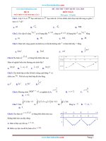 Bộ Đề Thi Thử THPT Quốc Gia 2020 Toán Bám Sát Đề Minh Họa-Tập 5