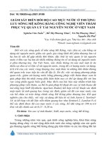 Giám sát biến đổi độ cao mực nước ở thượng lưu sông Mê Kông bằng công nghệ viễn thám phục vụ quản lý tài nguyên nước ở Việt Nam