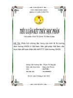 Phân tích những đặc trưng của kinh tế thị trường định hướng XHCN ở việt nam  nêu giải pháp việt nam cần thực hiện để hoàn thiện thể chế KTTT định hướng XHCN  