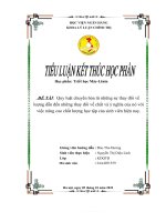 Quy luật chuyển hóa từ những sự thay đổi về lượng dẫn đến những thay đổi về chất và ý nghĩa của nó với việc nâng cao chất lượng học tập của sinh viên hiện nay  3 