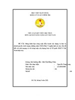 Đảng lãnh đạo công cuộc đấu tranh xây dựng và bảo vệ  chính quyền cách mạng những năm 1945 1946  ý nghĩa lịch sử của vấn đề đối với cách mạng HCN việt nam hiện nay 