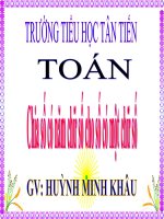lop 3 - Lưu trữ tạm thời - Huỳnh Minh Khâu - Thư viện Bài giảng điện tử