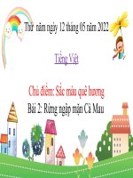 tap doc 2 - Lưu trữ tạm thời - Huỳnh Minh Khâu - Thư viện Bài giảng điện tử