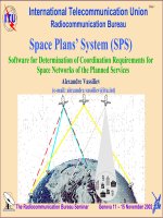 space-plan system - Bài giảng khác - Nguyễn Đình Thi - Thư viện Bài giảng điện tử