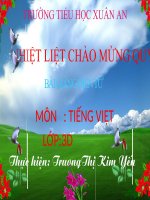 Tiểu học - Lưu trữ tạm thời - Trương Thị Kim Yến - Thư viện Bài giảng điện tử