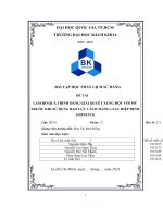 LÀM rõ QUÁ TRÌNH ĐẢNG GIẢI QUYẾT XUNG đột với mỹ TRƯỚC KHI sử DỤNG bạo lực CÁCH MẠNG ( SAU HIỆP ĐỊNH GIƠNEVƠ) 