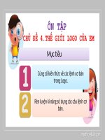 Ôn tập hk 2 - Lưu trữ tạm thời - Đoàn thị kim oanh - Thư viện Bài giảng điện tử