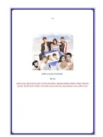 THỂ LOẠI THANH XUÂN VƯỜN TRƯỜNG TRONG PHIM NGÔN TÌNH TRUNG QUỐC DƯỚI GÓC NHÌN VĂN HÓA ĐẠI CHÚNG GIAI ĐOẠN 2011ĐẾN NAY