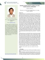 Vật liệu ceramic tân tiến và động cơ tua bin khí cho máy bay thế hệ mới