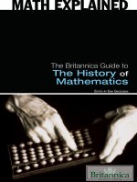 The britannica guide to the history of mathematics 
