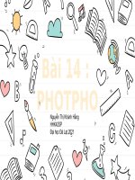 Bài 14. Photpho - Hóa học 11 Nâng cao - Nguyễn Khánh Hằng - Thư viện Bài giảng điện tử