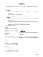 Đại lượng tỉ lệ thuận và một số bài toán về đại lượng tỉ lệ thuận