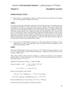 Chapter 6:                        atmospheric aerosols 
