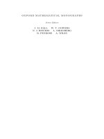 (Oxford mathematical monographs) giandomenico boffi, david buchsbaum   threading homology through algebra  selected patterns  oxford university press, USA (2006) 