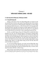Giáo trình Hà Nội học: Phần 2