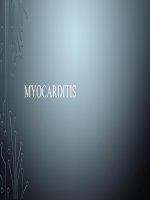 Myocarditis - Sinh học - nguyễn hoài chiến - Thư viện Bài giảng điện tử