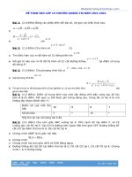 Đề toán vào lớp 10 Chuyên Quảng Trị năm 2021