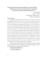 Ứng dụng thiết bị Zemita kết hợp bài tập chuyên biệt trong huấn luyện sức nhanh cho vđv taekwodo lứa...