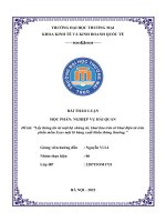 Lấy thông tin từ một bộ chứng từ, khai báo trên tờ khai điện tử trên phần mềm ecus một lô hàng xuất khẩu thông thường 