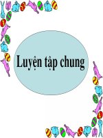 luyen tap chung - Toán học - Đỗ Diệu Linh - Thư viện Bài giảng điện tử