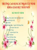 bệnh quai bị - Sinh học - Nguyễn thị hoàng phúc - Thư viện Bài giảng điện tử