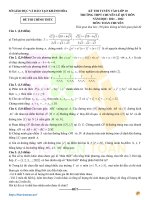 Đề thi vào lớp 10 chuyên Toán trường THPT chuyên Lê Quý Đôn - Khánh Hòa năm 2022 có lời giải