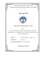 LÝ LUẬN GIÁ TRỊ HÀNG hóa và VIỆC NÂNG CAO NĂNG lực CẠNH TRANH của nền KINH tế VIỆT NAM TRONG hội NHẬP KINH tế QUỐC tế HIỆN NAY 