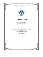 INNOVATION CASE STUDY  the history of technological revolution in automotive industry is bound with initial invention of full scale mass production, followed by radical innovation 