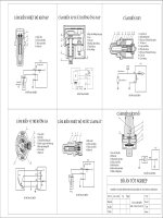 BẢN VẼ CAD CÁC CẢM BIẾN HỆ THỐNG PHUN XĂNG ĐIỆN TỬ  (KÈM FILE CAD )