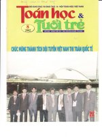 Tạp chí toán học và tuổi trẻ số 302 tháng 8 năm 2002
