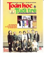 Tạp chí toán học và tuổi trẻ số 298 tháng 4 năm 2002