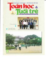 Tạp chí toán học và tuổi trẻ số 296 tháng 2 năm 2002